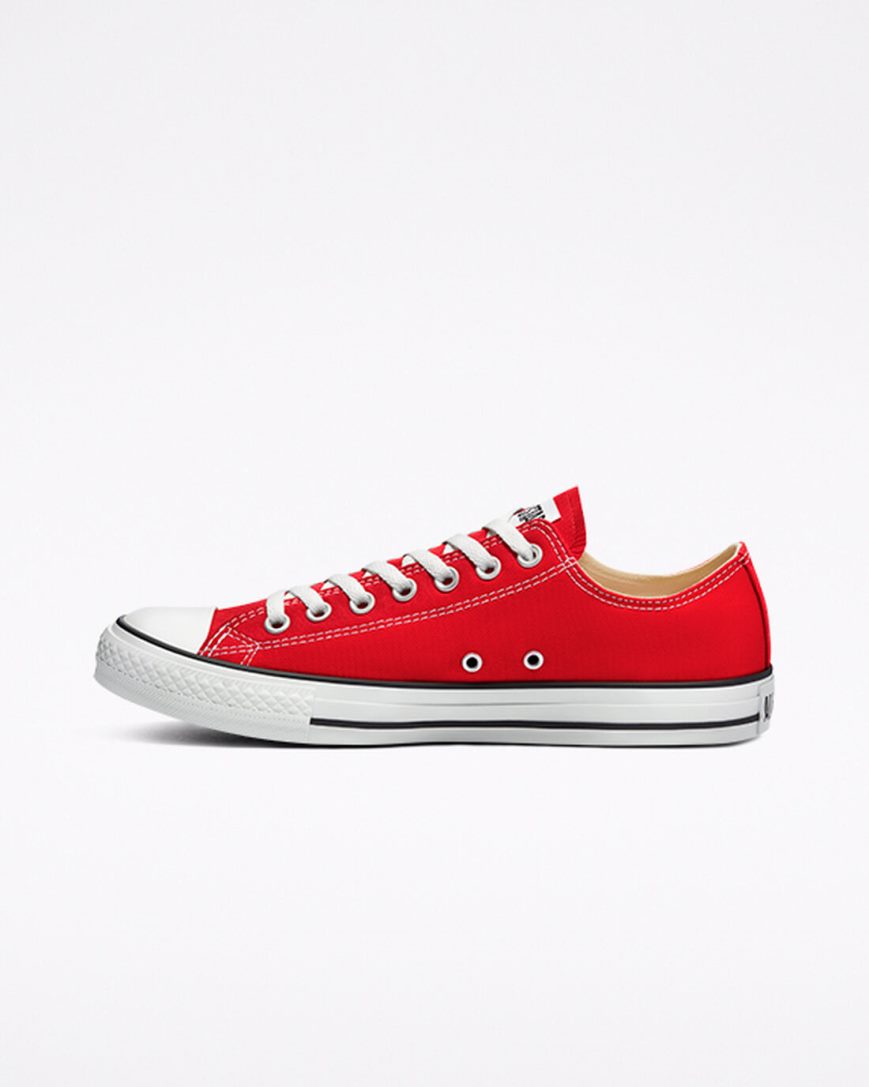 Tenis Converse Chuck Taylor All Star Classicos Cano Baixo Masculino Vermelhas | PT N039741